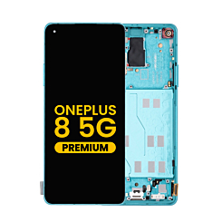 OLED Assembly with Frame for OnePlus 8 5G (GLACIAL GREEN) (Premium)