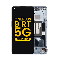OLED Assembly with Frame for OnePlus 9RT 5G (SILVER) (Premium)