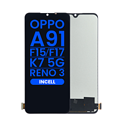 LCD Assembly without Frame for OPPO A91 / F15 / F17 / K7 5G / Reno 3 (Aftermarket Incell)