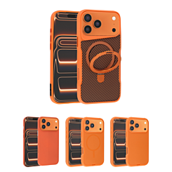 Orange Protective Cases for iPhone 17 Pro