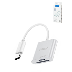 Onten USB 2.0 USB-C to SD / microSD / TF Card Reader (Only Ground Shipping)