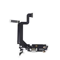 Shop the Charging Port Flex Cable for iPhone 14 Pro Max in Silver, premium quality.
