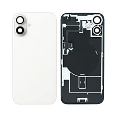 Order the Back Glass, OEM Pull A Grade, with Frame, Wireless NFC Charging Flex, and MagSafe Magnet for iPhone 16 Plus.