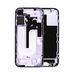 Middle Frame with Photo Capture Button and Small Parts for iPhone 17 (LAVENDER) (US Version)
