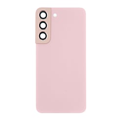 Shop the Back Glass with Camera Lens for the Galaxy S22 Service Pack in Pink Gold.
