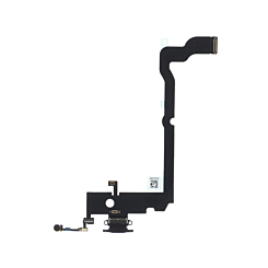 Grab the wholesale deals on the space gray charging port flex cable for iPhone XS Max – OEM pull.