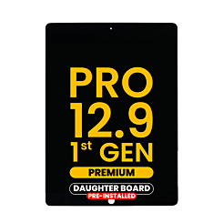 LCD Assembly for iPad Pro 12.9 (1st Gen / 2015) (BLACK) (Daughter Board Pre-Installed) (Premium)