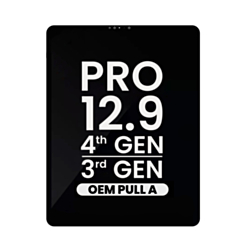 LCD and Digitizer Assembly for iPad Pro 12.9 (3rd Gen / 2018) / (4th Gen / 2020) (OEM Pull A Grade)