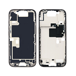 Middle Frame with Parts for iPhone 16 Pro (NATURAL TITANIUM) (Oem Pull A Grade) (US Version)