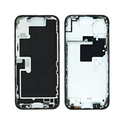 Middle Frame with Photo Capture Button and Small Parts for iPhone 16 Pro Max (NATURAL TITANIUM) (US Version) (OEM Pull B Grade)