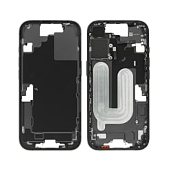 Middle Frame with Small Parts for iPhone 17 (BLACK) (International Version) (OEM Pull A Grade)