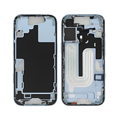 Middle Frame with Small Parts for iPhone 17 (MIST BLUE) (International Version) (OEM Pull A Grade)