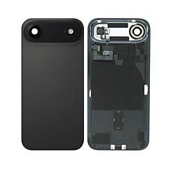 Back Glass with Frame and Wireless NFC Charging Flex and MagSafe Magnet for iPhone Air (SPACE BLACK) (OEM Pull A Grade)