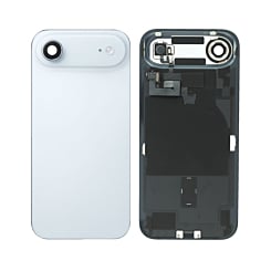 Back Glass with Frame and Wireless NFC Charging Flex and MagSafe Magnet for iPhone Air (SKY BLUE) (OEM Pull A Grade)
