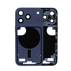 Middle Frame with Small Parts for iPhone 17 Pro (DEEP BLUE) (US Version) (OEM Pull A Grade)