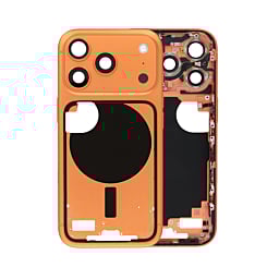 Middle Frame with Small Parts for iPhone 17 Pro (COSMIC ORANGE) (US Version) (OEM Pull A Grade)