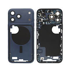 Middle Frame with Small Parts for iPhone 17 Pro Max (DEEP BLUE) (International Version) (OEM Pull A Grade)