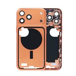 Middle Frame with Small Parts for iPhone 17 Pro Max (COSMIC ORANGE) (US Version) (OEM Pull A Grade)