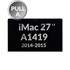 iMac 27" Retina 5K (A1419, Late 2014 / Mid 2015) (LM270QQ1 SDA1 / A2) LCD Assembly (OEM Pull A Grade) (Only Ground Shipping)