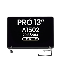 LCD Assembly for MacBook Pro Retina 13" (A1502 / Mid 2014 / Late 2013) (ALL COLORS) (OEM Pull A Grade)