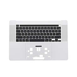 Top Case with US Keyboard (SILVER) for MacBook Pro 16" (A2141 / Mid 2019) (OEM Pull A Grade)
