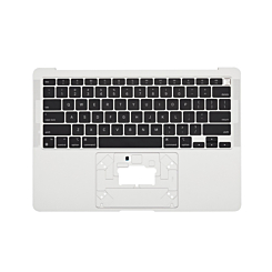 MacBook Air 13" (A2337 / Late 2020) Top Case with US Keyboard (SILVER) (OEM Pull A Grade)