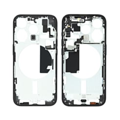 Middle Frame with Small Parts for iPhone 15 Pro (BLACK TITANIUM) (International Version)