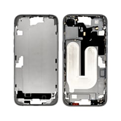 Middle Frame with Small Parts for iPhone 16 Plus (BLACK) (International Version)