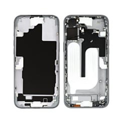 Middle Frame with Photo Capture Button and Small Parts for iPhone 16 Plus (BLACK) (US Version) (OEM Pull A Grade)