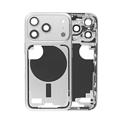 Middle Frame with Small Parts for iPhone 17 Pro (SILVER) (US Version) (OEM Pull B Grade)