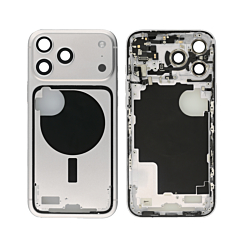 Middle Frame with Small Parts for iPhone 17 Pro Max (SILVER) (International Version) (OEM Pull B Grade)