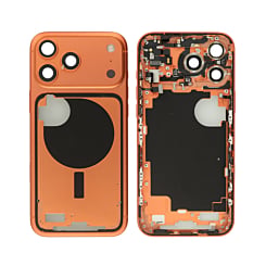 Middle Frame with Small Parts for iPhone 17 Pro Max (COSMIC ORANGE) (US Version) (OEM Pull B Grade)