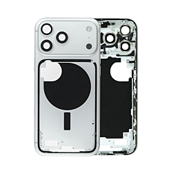 Middle Frame with Small Parts for iPhone 17 Pro Max (SILVER) (US Version) (OEM Pull B Grade)