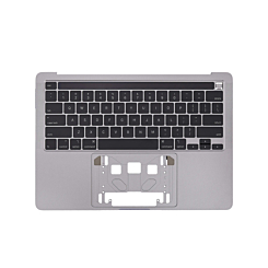 Top Case with US Keyboard (SPACE GRAY) for MacBook Pro 13" (A2251 / Mid 2020) (Oem Pull B Grade)
