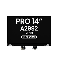 LCD Assembly for MacBook Pro 14" A2992 (2023) (OEM Pull B Grade) (SPACE BLACK)