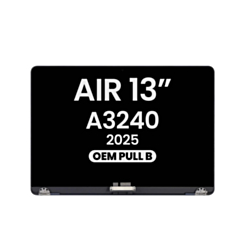 LCD Assembly for MacBook Air 13" (A3240 / Early 2025) (OEM Pull B Grade) (MIDNIGHT)