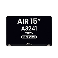 LCD Assembly for MacBook Air 15" (A3241 / Early 2025) (OEM Pull B Grade) (MIDNIGHT)