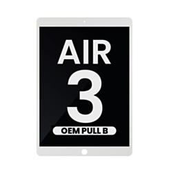 iPad Air 3 LCD Assembly (WHITE) (Pull B Grade)