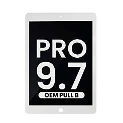 LCD Assembly for iPad Pro 9.7 (WHITE) (Pull B Grade)