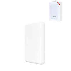 Wireless Charging MS Power Bank (WHITE) (5000 mAh / 10W) (Only Ground Shipping)