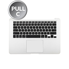 MacBook Air 13" (A1466 / Mid 2013 / Early 2014 / Early 2015 / Mid 2017) Top Case with US Keyboard (OEM Pull C Grade)