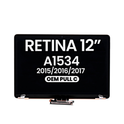 A1534 / Early 2015 / Early 2016 / Mid 2017) LCD Assembly (ROSE GOLD) (OEM Pull C Grade)