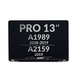 LCD Assembly for MacBook Pro 13" (A1989 / Late 2018 / Early 2019)(A2159 / Mid 2019) (SPACE GRAY) (OEM Pull A Grade)