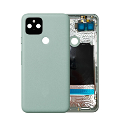 Housing Frame with Small Components Pre-Installed for Google Pixel 5 (SORTA SAGE) (OEM Pull D Grade)