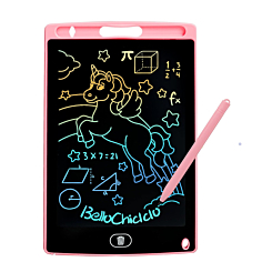 10.5" Kids Writing Doodle Pad - PINK (Only Ground Shipping)