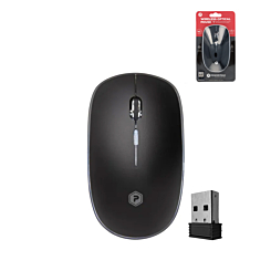 PowerPeak - Wireless Optical Mouse (2.4ghz) - (BLACK) (Only Ground Shipping)
