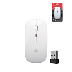 PowerPeak - Wireless Optical Mouse (2.4ghz) - (WHITE) (Only Ground Shipping)