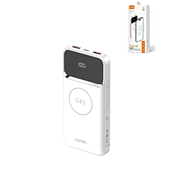 LDNIO PQ12 Ultra-thin Digital Display Power Bank (10000 mAh / 22.5W) (Only Ground Shipping)