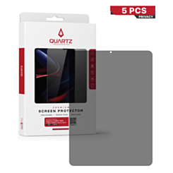 QUARTZ Privacy Tempered Glass for iPad Pro 11 (2018 / 2020 / 2021 / 2022) / Air 4 / Air 5 (Pack of 5)