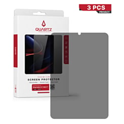 QUARTZ Privacy Tempered Glass for iPad Mini 6 / Mini 7 (Pack of 3)